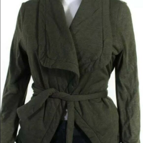 BCBG MAX AZRIA | Tie waist belted fitted jacket. Sz S - Picture 1 of 9